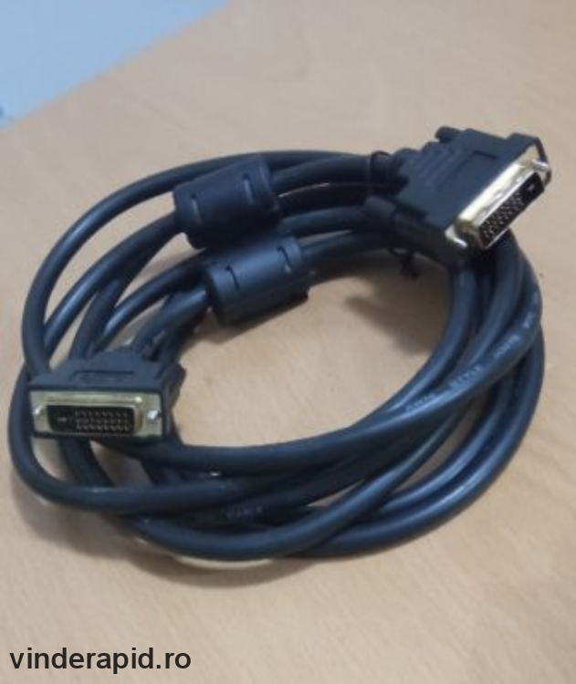 Vand Cablu  DVI-DVI  Professional ,24+1 pini ,Tata-Tata ,Dual Li